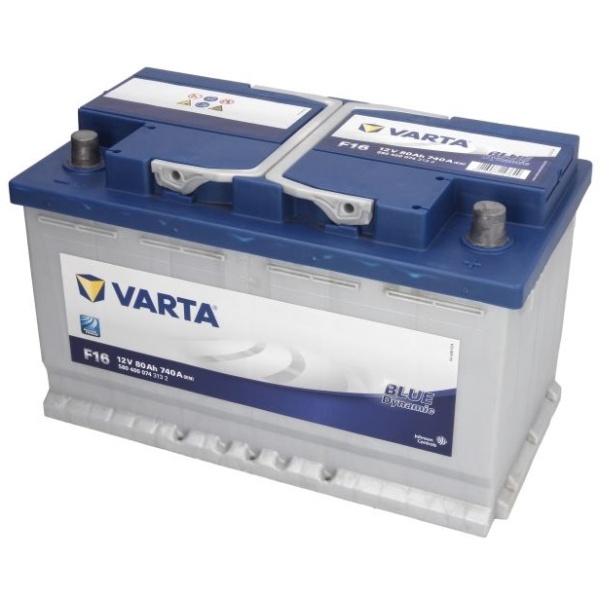 Baterie Varta Blue Dynamic F16 80Ah 740A 12V 5804000743132